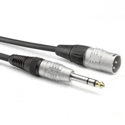 Sommer Cable Sommer Cable HBP-XM6S-0090 avdio adapterski kabel [1x XLR vtič 3-polni - 1x klinken vtič 6.3 mm (mono)] 0.90 m črna, (20429808)