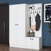 Hanah Home ormar za predsoblje EA151 4496, 139,6 cm, beli