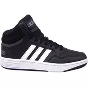 Adidas Čevlji črna 40 EU Hoops Mid 30 K