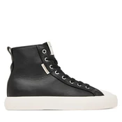 Modne superge Calvin Klein Vulc Lace Up Hightop Lth HW0HW03076 Črna