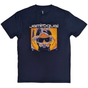 Jamiroquai Majica Orange Glow Unisex Navy Blue M