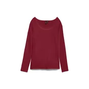 VERO MODA Pulover VMMAXI rdeča