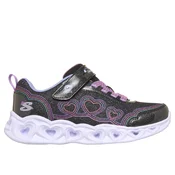 Skechers HEART LIGHTS - BUBBLE LOVE, djecje patike za slobodno vrijeme, crna 303736LC