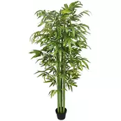 Homestar Umetno rastlina bambusovo drevo 180 cm zeleno