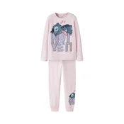 NAME IT Pižama NKFANDA STITCH mornarska / svetlo lila / roza / svetlo roza