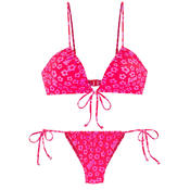 BUFFALO Bikini roza/rdeča