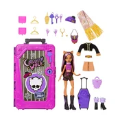 Lutka in igralni komplet Monster High Skulltimate Secrets: Cabin Slay-Cation – Clawdeen Wolf (JMG65)