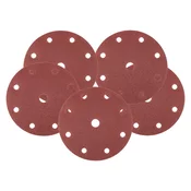 Brusilni kolut 150 mm, P80, 5 kosov, z 9 luknjami za 04-721 08-992