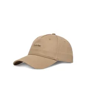 Calvin Klein Kapa s šiltom Cotton Twill W/ Hw Cap LV04F5072G Bež