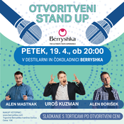 Otvoritveni StandUp z Urošem Kuzmanom