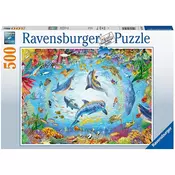 Ravensburger puzzle (slagalice) 500pcs- Ronjenje RA16447