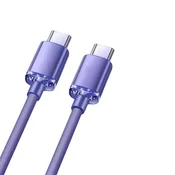 INF Univerzalni polnilni kabel 2-Pack: 120W hitro polnjenje, samodejni izklop Purple 1 m, (5000276862)