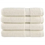 Vidaxl Premium brisače SOLUND 4 kos krem 80x200 cm 600 g/m2