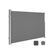 SONGMICS Stranski nadstrešek 160x400 cm siva, (5000248673)