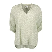 BLUE SEVEN Bluza  pastelno zelena / bijela