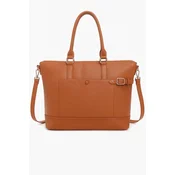 Torbica LS COLLECTION Dublin - rjava, elegantna