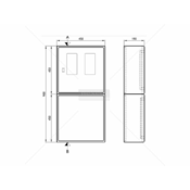 PREBILPLAST stikalna elektro omara PMO-3K