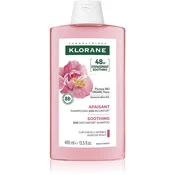 Klorane Peony Soothing & Anti-Irritating šampon za občutljivo lasišče 200 ml za ženske