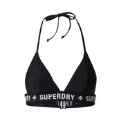 Superdry CODE TRIANGLE ELASTIC TOP, ženski kupaci bikini, crna W3010266A