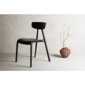 Venture Design Jedilni stol 54x49x79,5 cm črne barve