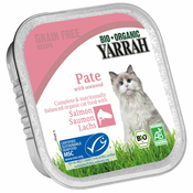 YARRAH MAČJA HRANA WELLNESS PÂTÉ 6 X 100 G PIŠČANEC & PuraN Z ALOE VERO