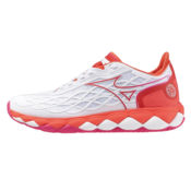 Ženske tenisice Mizuno Wave Enforce Tour AC - white/radiant red/fuchsia purple