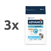 Advance Kitten - piščanec in riž 3 x 1,5 kg