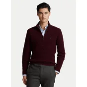 Polo Ralph Lauren Pulover 710876766007 Bordo rdeča Regular Fit