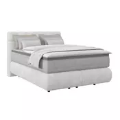 Boxspring Krevet Nobu , svetlosiva