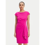 DKNY Cocktail obleka DD5AC20B Roza Slim Fit