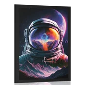 Plakat portret astronavta - 60x90 no frame