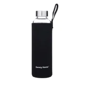 Homestar Steklenica za pitje H22,5 cm 550 ml črno ohišje