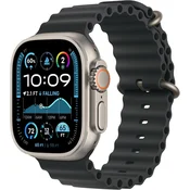 shumee PAŠEK ZA APPLE WATCH 1/2/3/4/5/6/7/8/9/SE 38/40/41mm ČRN SILIKON