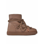 Usnjene snežke Inuikii FULL LEATHER rjava barva, 75202-087