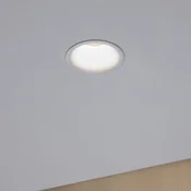 Paulmann LED svetilka za vgradnjo Cymbal 1x6,8W IP44 - Dnevna soba/jedilnica - Sodobni - bela mat barva - Plastika