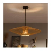 Brilagi - Luster na sajli CERIA BOHO 1xE27/40W/230V precnik 70 cm crna/braon