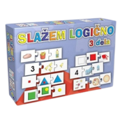 PIKOM Edukativna igracka Slažem logicno, 3 dela