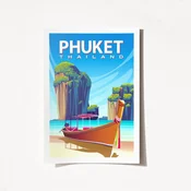 Wallity Poster Phuket-2024, 42x59,4 cm