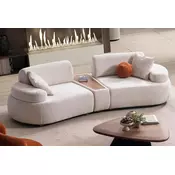 Atelier del Sofa Set nameštaja za dnevnu sobu, 2 komada, Krem