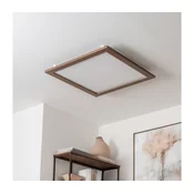 Eglo - LED Nadgradni panel SALOBRENA-RW WOOD LED/34W/230V 2700/4000K temno rjava