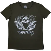 The Offspring Feathered Winged Skull Green M Ženske Majica
