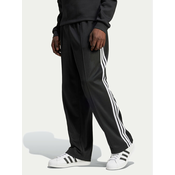 ADIDAS ORIGINALS Hlače Adicolor Firebird  črna / bela