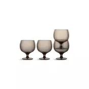 Sagaform komplet kozarcev na peclju za vino iz umetne mase 350 ml