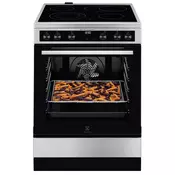 Electrolux Štednjak 4 staklokeramicke ringle, pecnica 73 lit., 60 cm, A - LKR66021MX