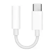 APPLE adapter kabel 3,5 mm jack priključak – Type-C, nasljednik modela MU7E2ZM/A, BIJELI MW2Q3ZM/A