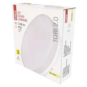 LED svetilo nadometno TORI, okroglo, 15W, IP54, toplo bela