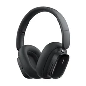 BASEUS BOWIE H1i Bluetooth slušalice STEREO v5.3, aktivno poništavanje buke + Type-C kabel za napajanje, CRNA A00050402113-00