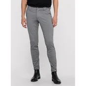 Only & Sons Chino hlače onsMARK PANT GW 0209 NOOS, siva