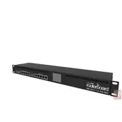 MikroTik RB3011UiAS-RM, multi port device, 10x10/100/1000 Ethernet ports, 1xSFP, 1.4 GHz, 1GB, PoE out, USB3.0, License level 5