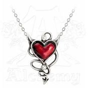 Lančić ALCHEMY GOTHIC - Vrag Heart - ULFP20